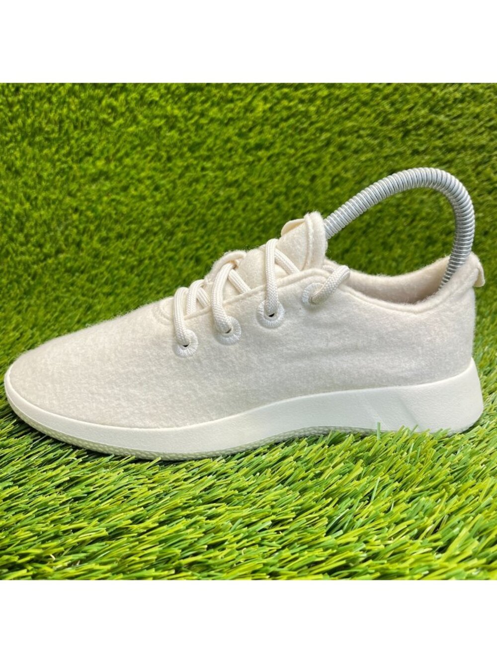 Allbirds Wool Runners Natural White Womens Size 6 Running Walking Shoes Sneakers - Picture 3 of 11